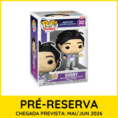 Figura Funko Pop! Bobby K-POP Demon Hunters na caixa