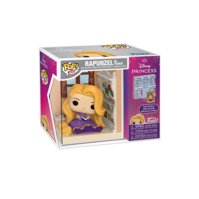 Figura Funko Pop! Rapunzel na torre em caixa