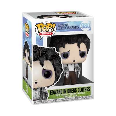 Figura de vinil Edward Scissorhands na embalagem Pop! Movies