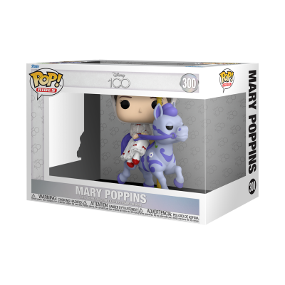 Figura Funko Pop! Mary Poppins número 300 na embalagem