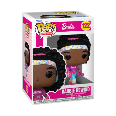Funko Pop! Barbie Rewind figura vinil número 122 na caixa retro toys