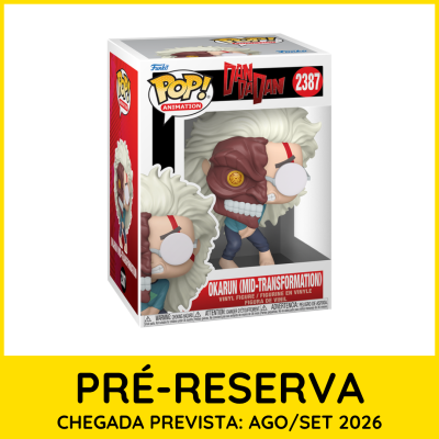 Figura Funko Pop! Dan Da Dan Okarun em embalagem de vinil