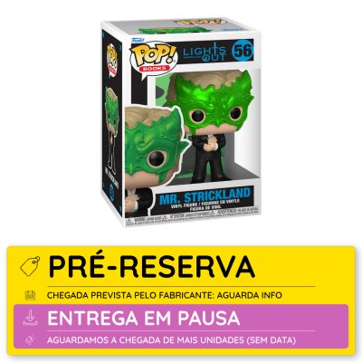Figura Funko Pop! Mr. Strickland máscara verde Lights Out na caixa