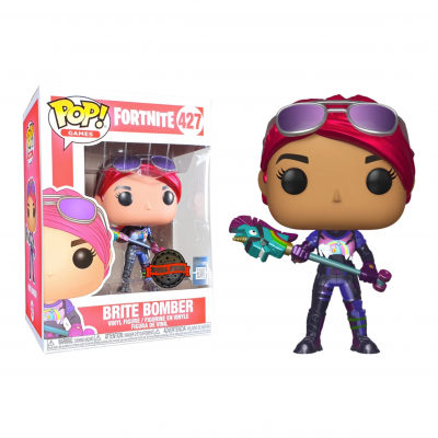 Figura Pop! Games Fortnite Brite Bomber número 427 com embalagem