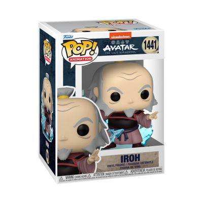 Figura Funko Pop! Iroh de Avatar The Last Airbender na embalagem
