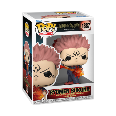 Funko Pop! Ryomen Sukuna Jujutsu Kaisen na caixa