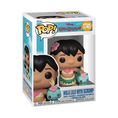 Figura Pop! Funko Hula Lilo with Scrump da Disney Lilo & Stitch Boxer 1741