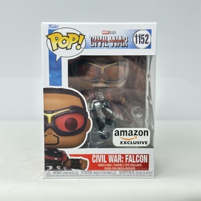 Figura Funko Pop! Falcon Civil War na embalagem original