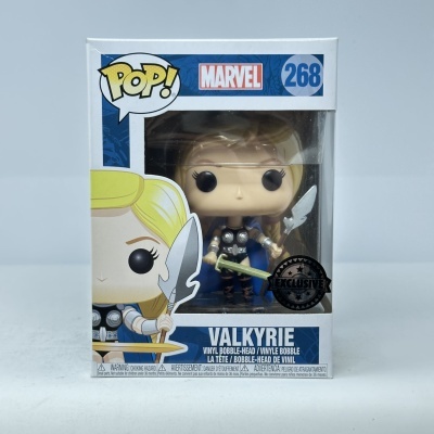 Figura POP! Marvel Valkyrie 268 em embalagem
