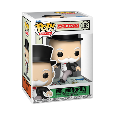 Funko Pop! Mr. Monopoly vinyl figure in box