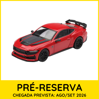 modelo de carro desportivo vermelho com faixas negras e spoiler preto