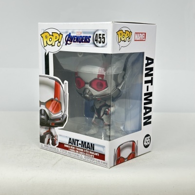 Figura Funko Pop! Ant-Man dos Avengers da Marvel em caixa
