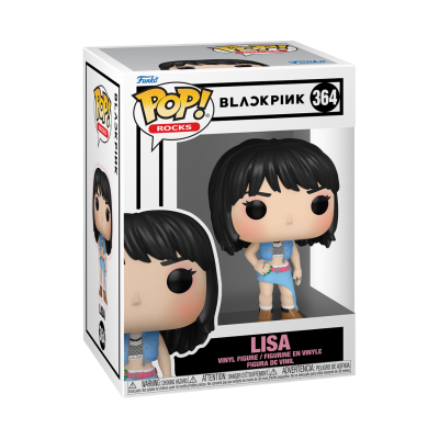 Figura Funko Pop! Lisa do BLACKPINK em caixa