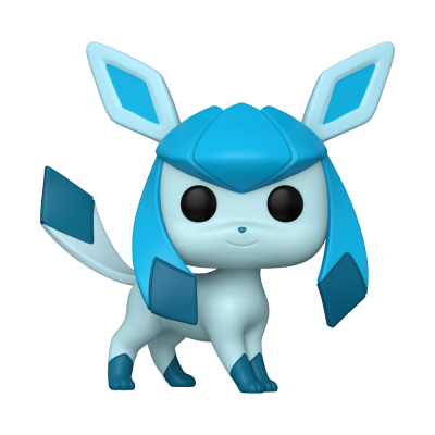 Figura colecionável de plástico da personagem Glaceon do universo Pokémon