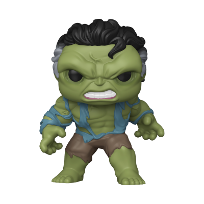 Figura vinil Hulk pele verde cabelo preto roupas rasgadas