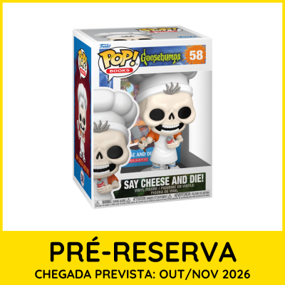 Figura Funko Pop! vinilica esqueleto cozinheiro Goosebumps na caixa branca