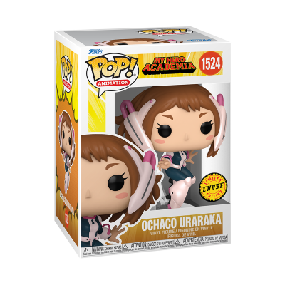 Funko Pop! My Hero Academia Ochaco Uraraka número 1524 em caixa