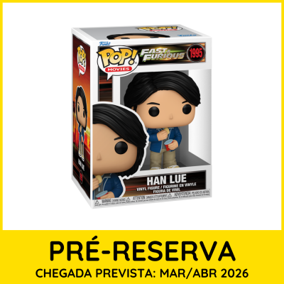 Figura Funko Pop Han Lue Fast & Furious 1995 em caixa