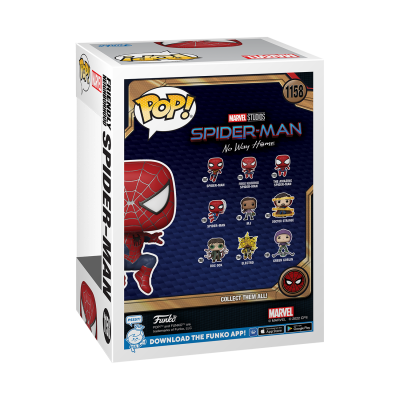 Embalagem Funko Pop! Spider-Man No Way Home número 1158