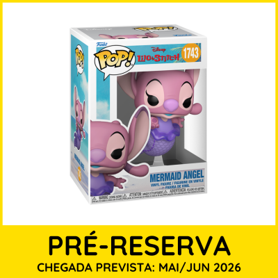 Funko Pop Mermaid Angel de Lilo & Stitch na caixa