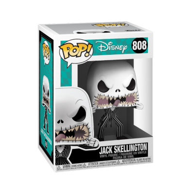 Figura Funko Pop Jack Skellington Disney nº 808 em caixa de vinil