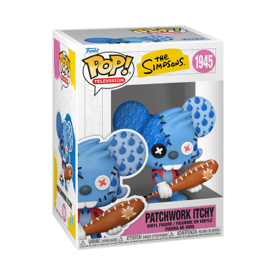 Figura de vinil PATCHWORK ITCHY da série The Simpsons da Funko POP!