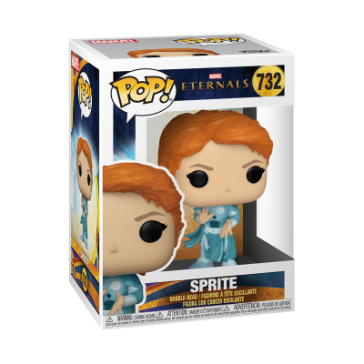 Funko Pop! Sprite de Marvel Eternals, número 732, em caixa