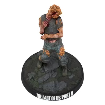 Figura colecionável personagem infectado THE LAST OF US PART II em base preta