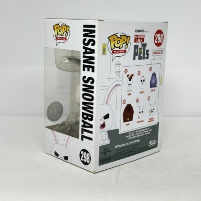 Embalagem POP! MOVIES INSANE SNOWBALL 298 The Secret Life of Pets