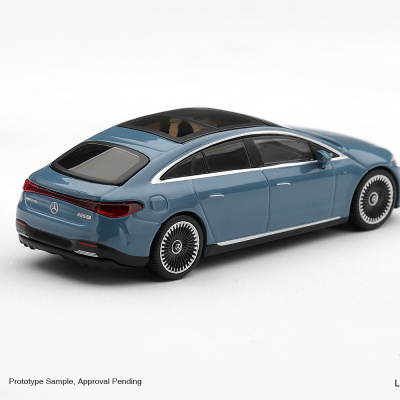 Miniatura de carro Mercedes-AMG EQS 53 azul
