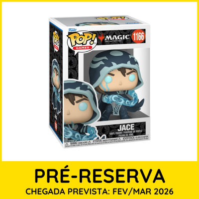 Figura Funko Pop! Jace Magic The Gathering na caixa