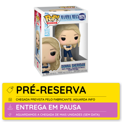 Figura POP! Donna Sheridan Mamma Mia! 1975 em embalagem