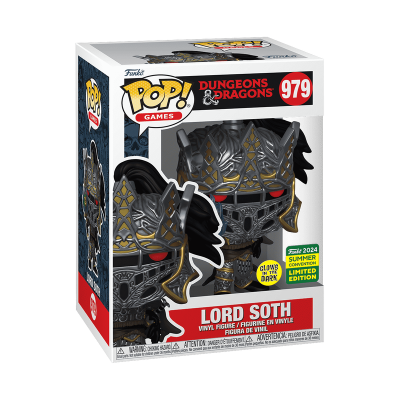 Figura de vinil LORD SOTH Funko Pop da série Dungeons & Dragons