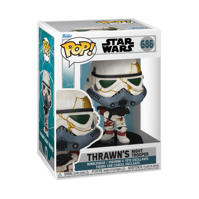Figura Funko Pop! de Thrawn's Night Trooper da Star Wars na caixa