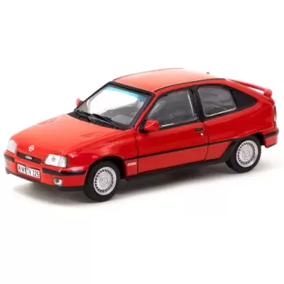 Miniatura de carro desportivo vermelho Opel GSI