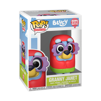 Figura POP! Animation Bluey Granny Janet num estojo