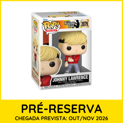 Funko Pop Johnny Lawrence figura de vinil na caixa