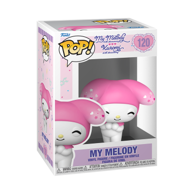 Figura Pop! My Melody Kuromi em embalagem