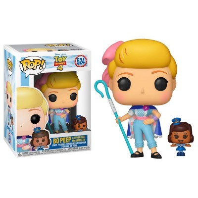 Figura Funko Pop! de Bo Peep e mini figura com caixa do Toy Story 4