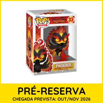 Figura Funko Pop! Mythos Phoenix vinil na embalagem