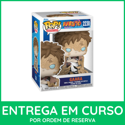 Figura Funko Pop! Naruto Gaara número 2230 em embalagem