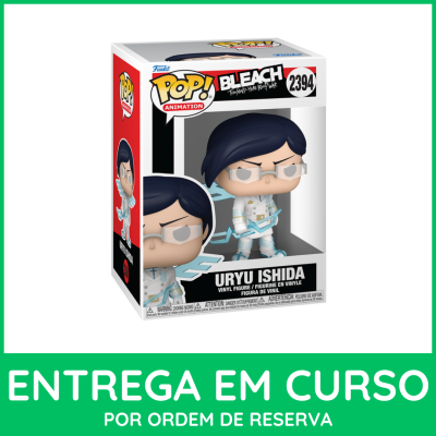 Funko Pop! Bleach Uryu Ishida figura de vinil na caixa