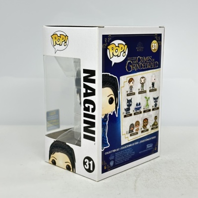Embalagem de figura colecionável POP Nigini número 31 com janela transparente