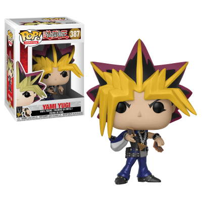 Figura Funko Pop! Yami Yugi com caixa ao lado