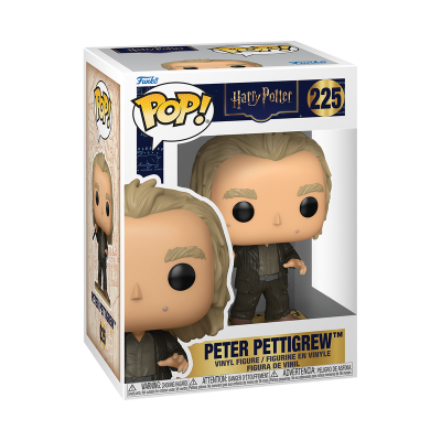 Figura Funko Pop Peter Pettigrew Harry Potter na caixa