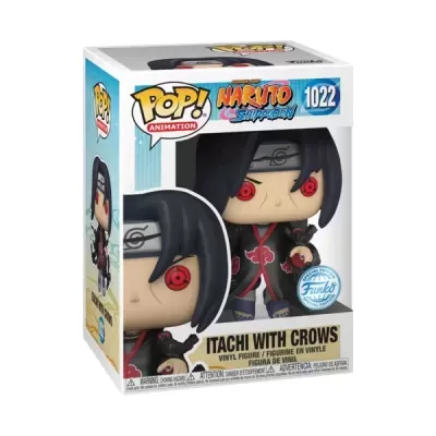 Funko Pop! Itachi with Crows da Naruto Shippuden em caixa