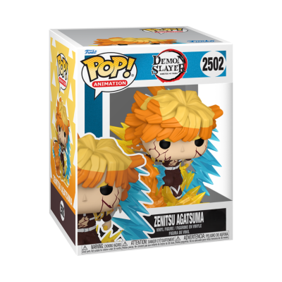 Figura Funko Pop! Zenitsu Agatsuma Demon Slayer em caixa