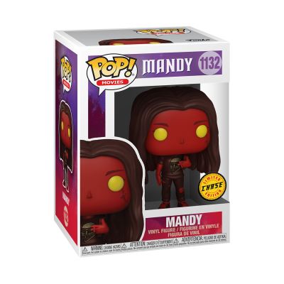 Funko Pop Mandy de vinil na caixa com etiqueta limitada