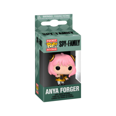 Figura chaveiro Anya Forger em caixa verde SPY×FAMILY