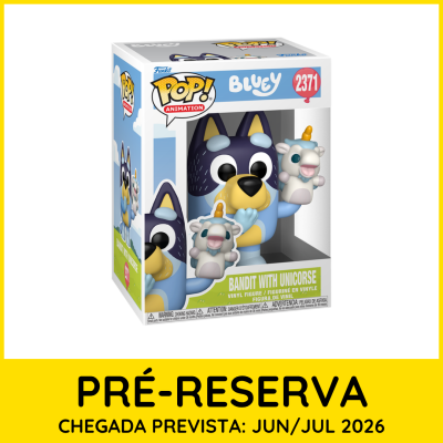 Figura Funko Pop Animation Bluey nº 2371 na caixa